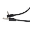 Rockboard Flat TS kabel 20cm prosty-kątowy jack mono